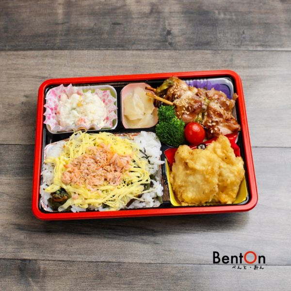 6.5.(Fri) Salmon Chirashi Sushi BENTO -signature bento-
