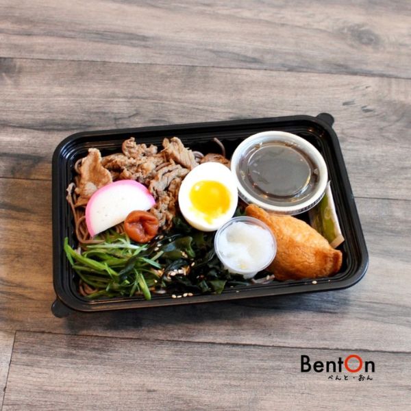 2.28.(Fri) Shaved Beef Cold Ume Oroshi Soba-Soba noodle-