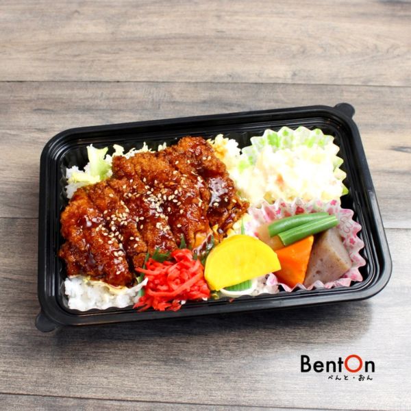 2.13.(Thur)Fried Breaded Chicken Cutlet w/Brown Tonkatsu Sauce Don -BOWL-