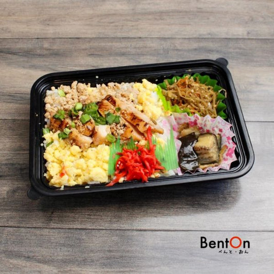 12.22.(Mon) Chicken SOBORO w/Teriyaki Chicken Don -Bowl-