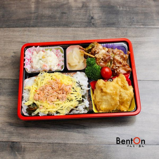 6.5.(Fri) Salmon Chirashi Sushi BENTO -signature bento-