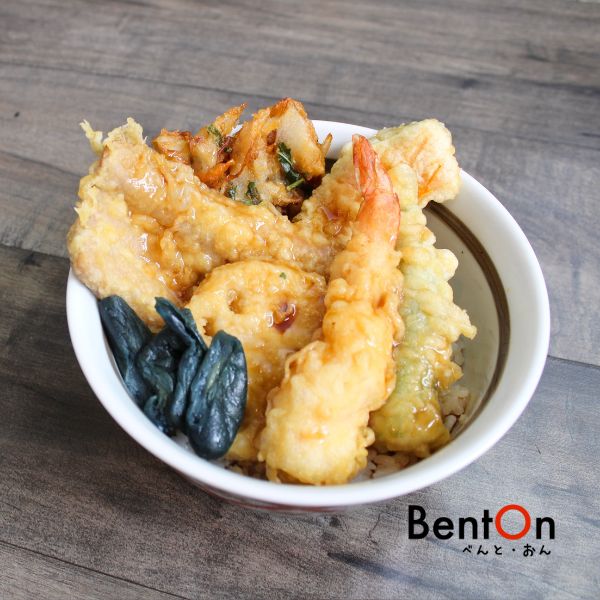 10.14.(Mon)<br>Shrimp,Conger Eel & Vegetable Tempura Don -Bowl-