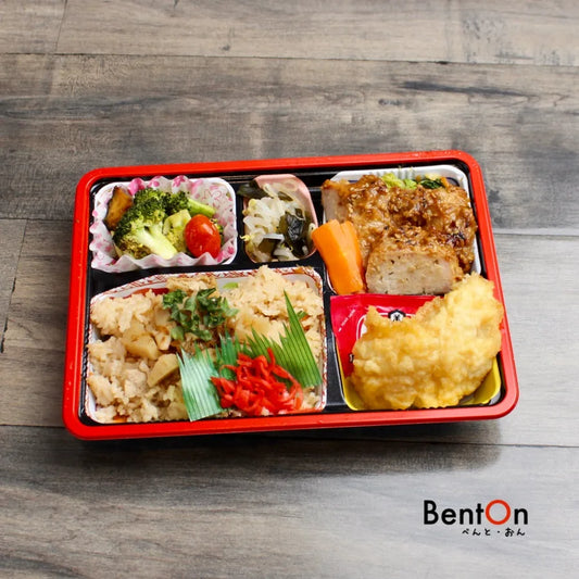 2.20.(Fri) Bamboo Shoot Mixed Rice | Chicken Meatloaf -signature bento-