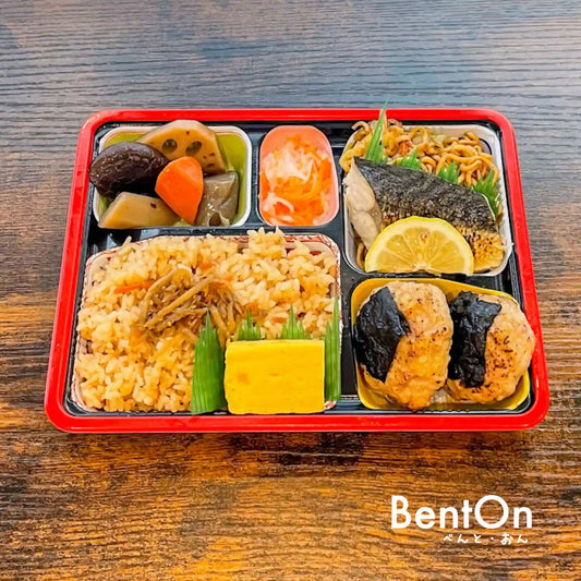 5.26.(Tue) Broiled Salted Mackerel Teriyaki Chicken ball -Signature Bento-