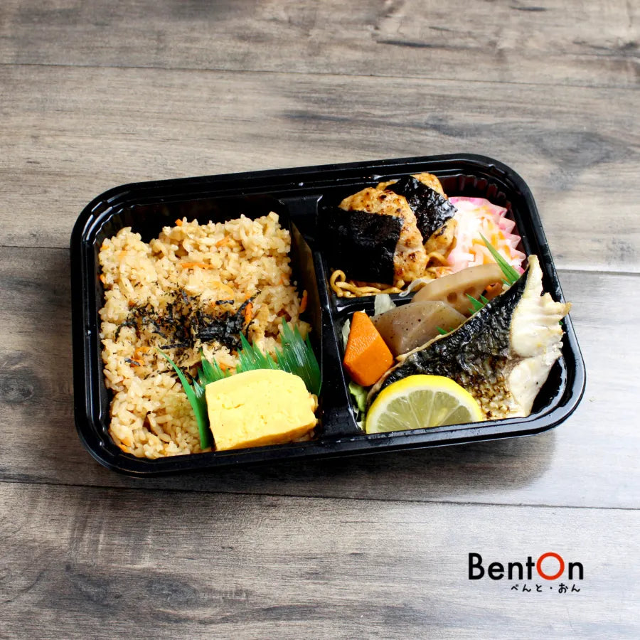12.18(Thur) Broiled Salted Mackerel Teriyaki Chicken ball -Signature Bento-