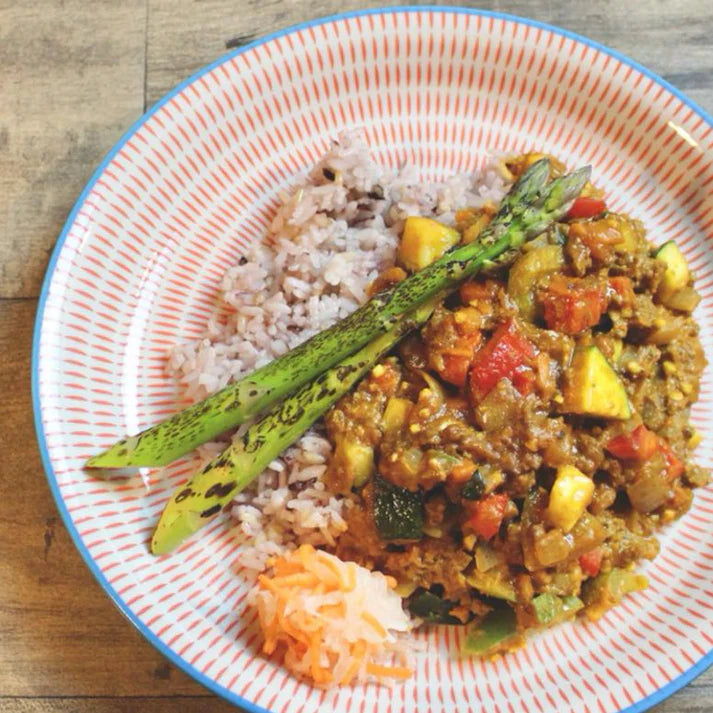 ★Weekly Meal Kit Item★Dry Curry |ゴロゴロ野菜いりドライカレー|1人前/480Cal