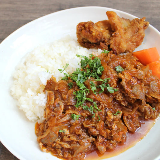 ★Weekly Meal Kit Item★Hayashi Beef Stew w/Rice|Fried Chicken & Broccoli & Egg