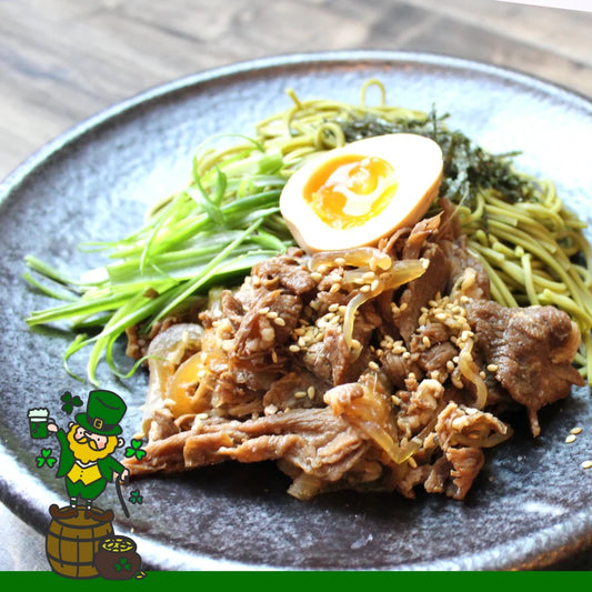 ★Weekly Meal Kit Item ★ Beef Yakiniku Green Tea Soba|Kit Item