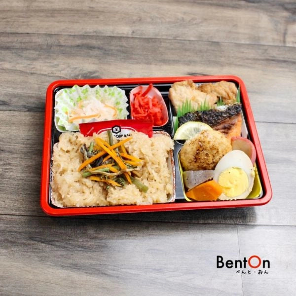 12.19.(Fri) Steamed Sansai Sticky Rice(Okowa) BENTO -Signature Bent